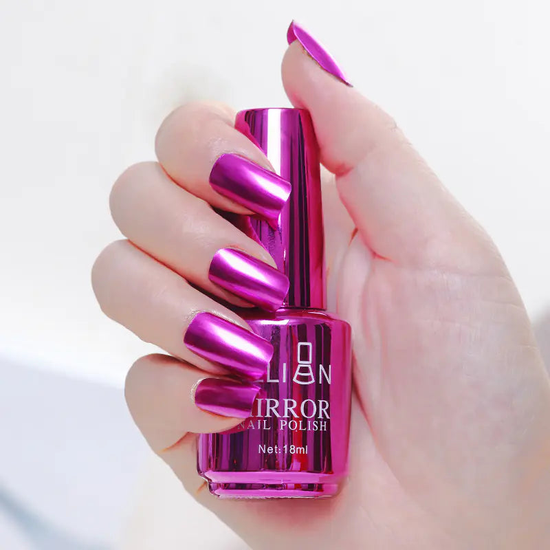 Vernis Miroir Métallique Haute Brillance 18 ml | Bellemetique