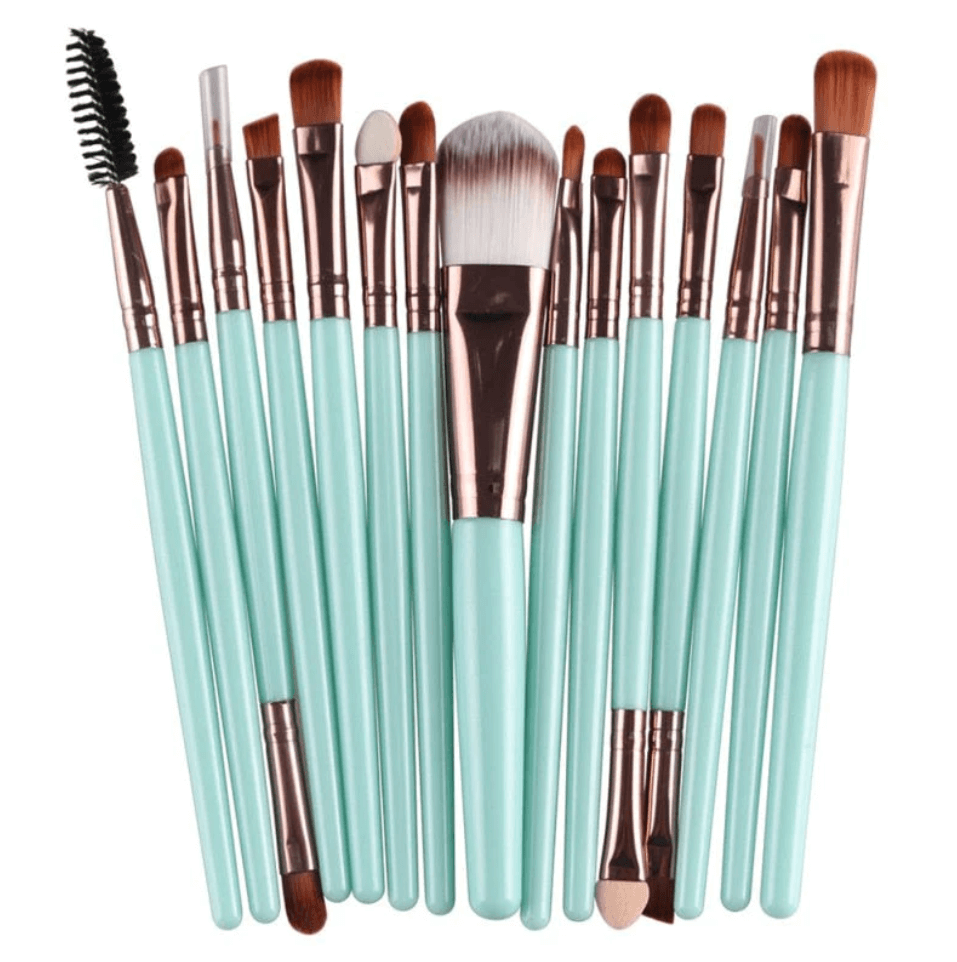Kit de Maquillage de 15 Pinceaux Bellemetique