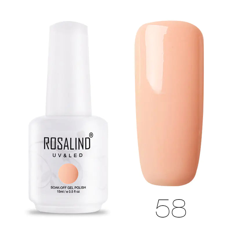 Gel UV ROSALIND 15ML – Couleur Brillante Longue Tenue, Pro & Sûr | Bellemetique