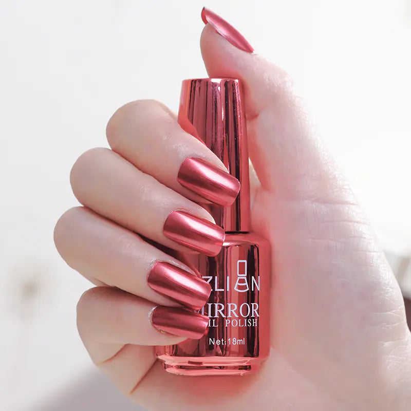 Vernis Miroir Métallique Haute Brillance 18 ml | Bellemetique