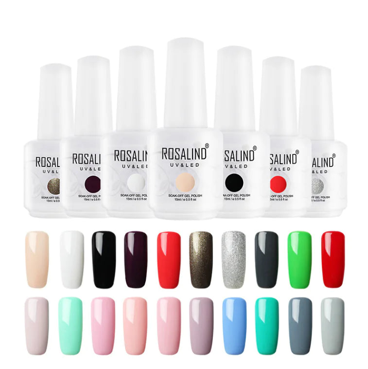 Gel UV ROSALIND 15ML – Couleur Brillante Longue Tenue, Pro & Sûr | Bellemetique