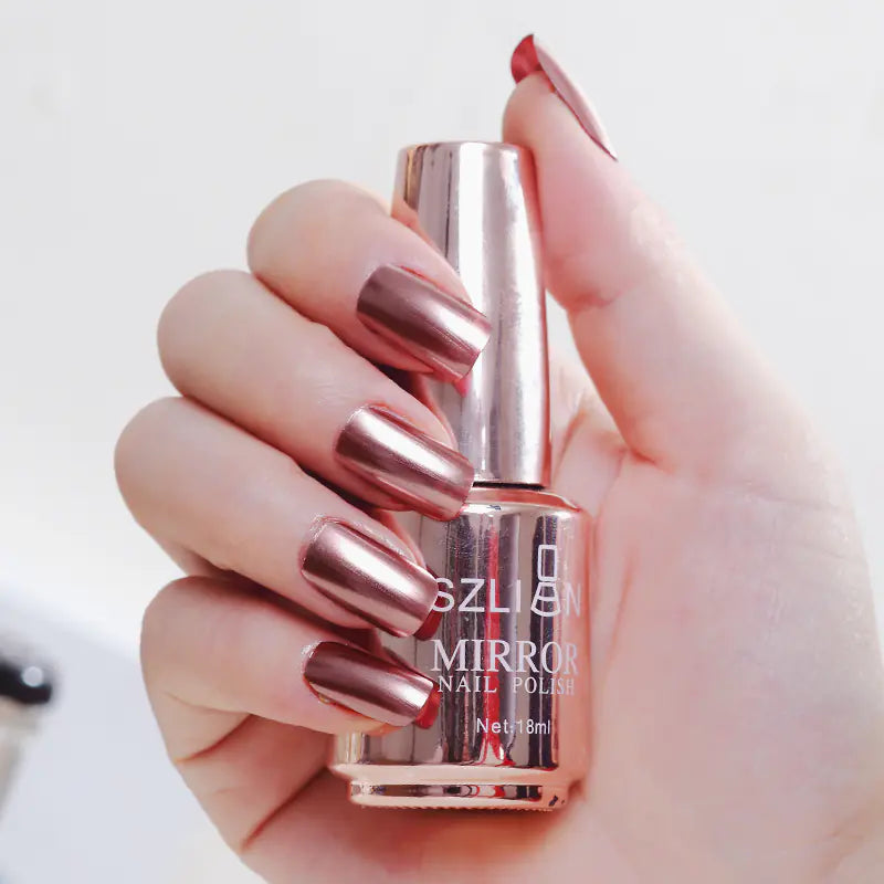 Vernis Miroir Métallique Haute Brillance 18 ml | Bellemetique