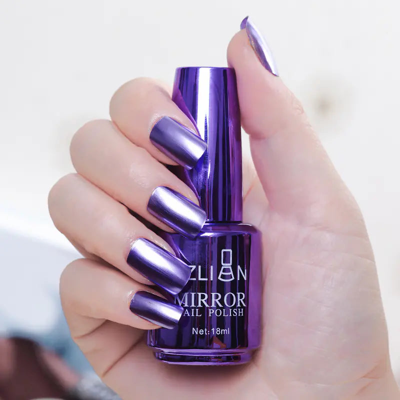 Vernis Miroir Métallique Haute Brillance 18 ml | Bellemetique