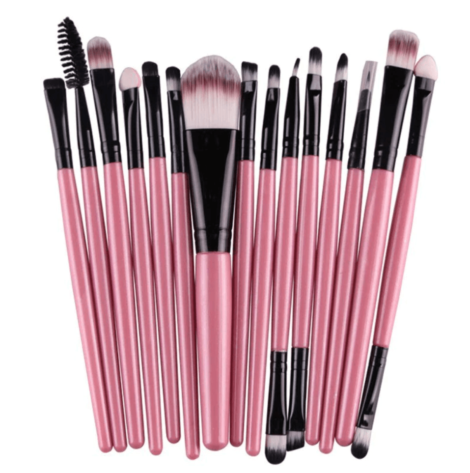 Kit de Maquillage de 15 Pinceaux Bellemetique