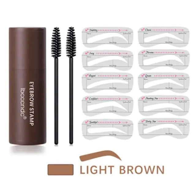 Kit de Maquillage pour Sourcils en Une Étape Bellemetique