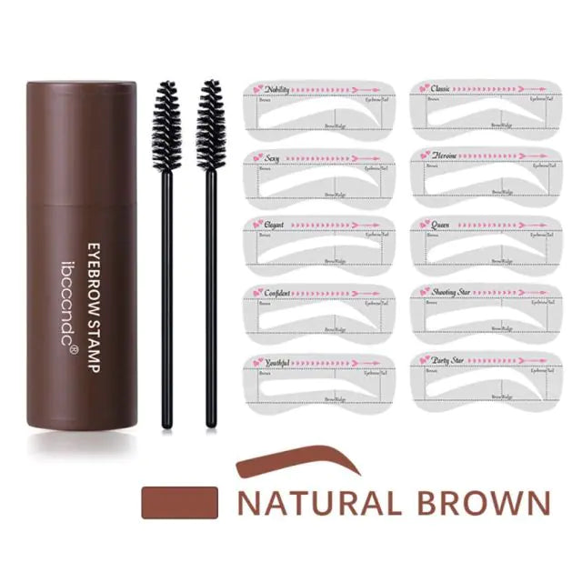 Kit de Maquillage pour Sourcils en Une Étape Bellemetique