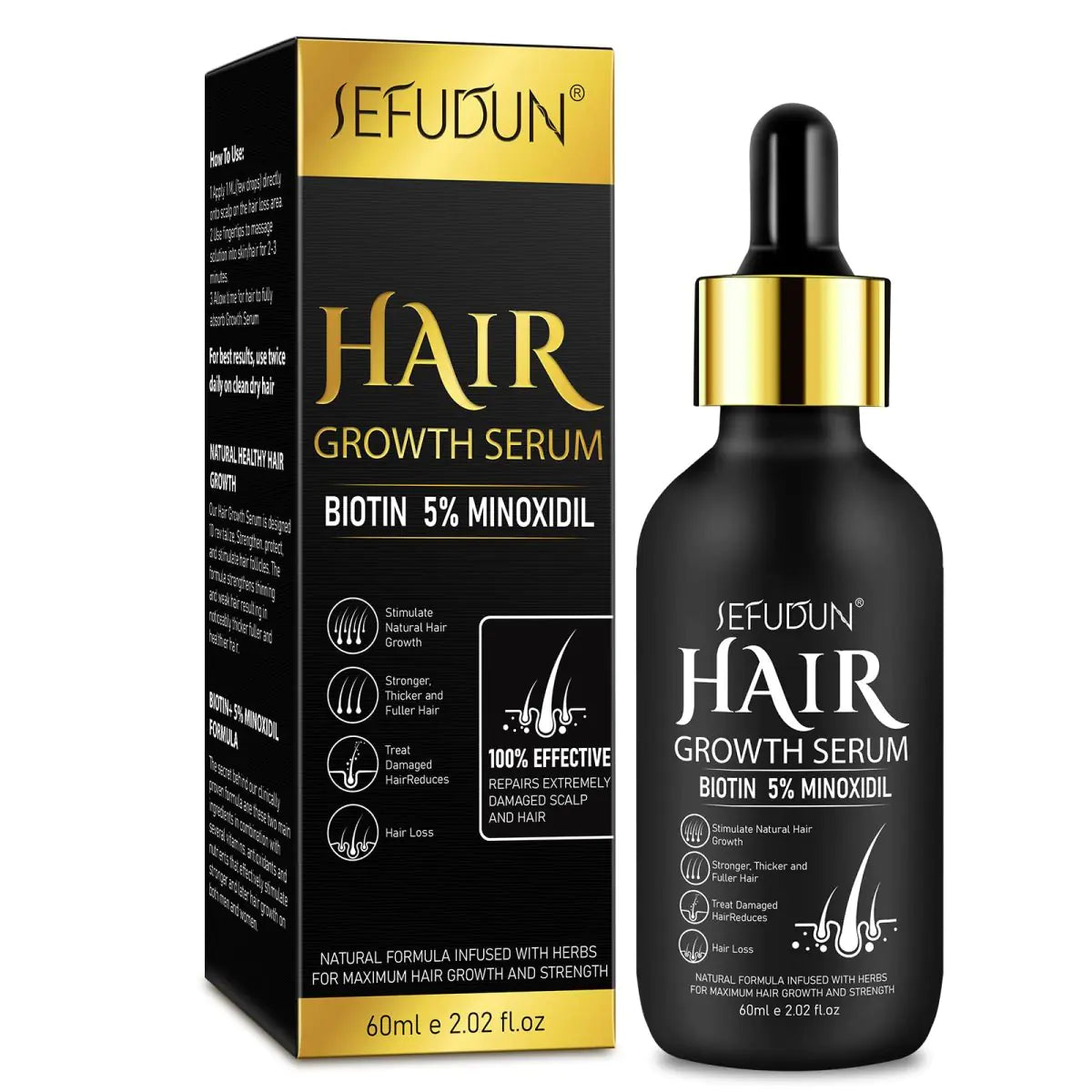 Zeng Fa Liquid – Anti-Chute Cheveux & Repousse Rapide Unisexe 60ml | Bellemetique