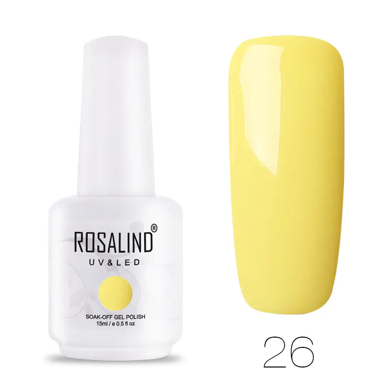 Gel UV ROSALIND 15ML – Couleur Brillante Longue Tenue, Pro & Sûr | Bellemetique