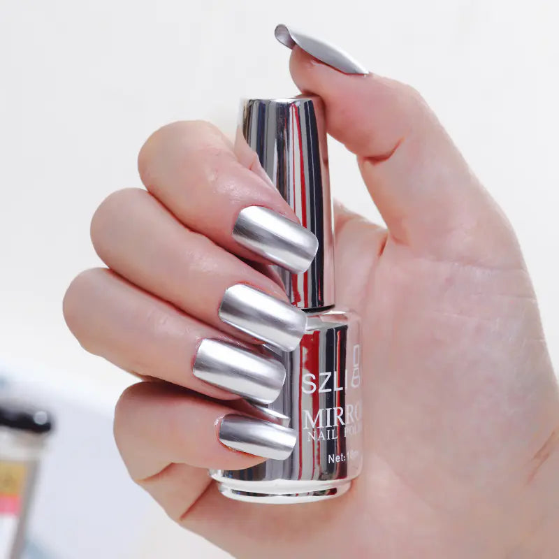 Vernis Miroir Métallique Haute Brillance 18 ml | Bellemetique